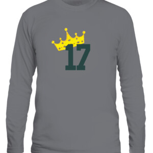 17 IS KING SHIRT Davante Adams Green Bay Packers CALS graphite heather front.jpg