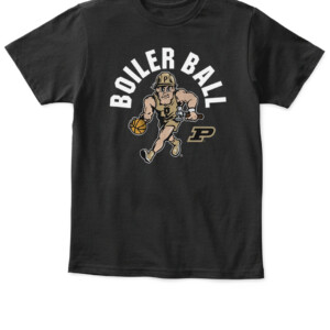 BOILER BALL SHIRT Purdue Boilermakers APKT black front.jpg