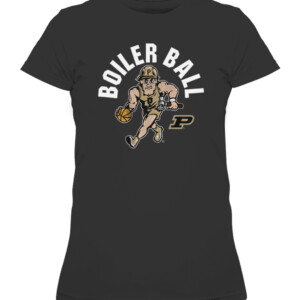 BOILER BALL SHIRT Purdue Boilermakers CAWTS black front.jpg