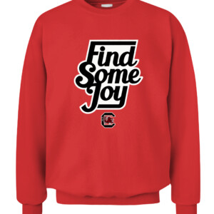 FIND SOME JOY SHIRT Shane Beamer South Carolina Gamecocks CACS red front.jpg