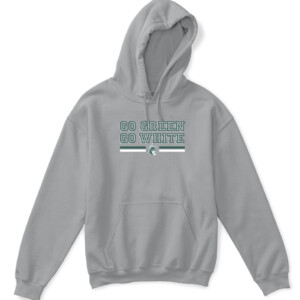 GO GREEN GO WHITE SHIRT Michigan State Spartans