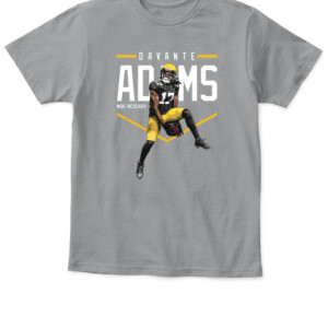 Green Bay Jumpman Shirt Davante Adams Green Bay Packers APKT sport grey front.jpg