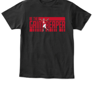 BE THE GRIM REAPER SHIRT Kansas City Chiefs Patrick Mahomes APKT black front.jpg
