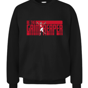 BE THE GRIM REAPER SHIRT Kansas City Chiefs Patrick Mahomes CACS black front.jpg