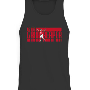 BE THE GRIM REAPER SHIRT Kansas City Chiefs Patrick Mahomes CATT black front.jpg
