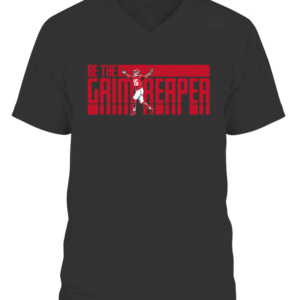 BE THE GRIM REAPER SHIRT Kansas City Chiefs Patrick Mahomes CAVN black front.jpg