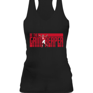 BE THE GRIM REAPER SHIRT Kansas City Chiefs Patrick Mahomes CAWT black front.jpg