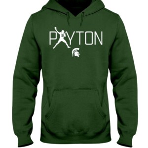 PAYTON SHIRT PAYTON THORNE SILHOUETTE Michigan State Spartans Hoddie