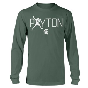 PAYTON SHIRT PAYTON THORNE SILHOUETTE Michigan State Spartans Longsleeve
