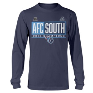 Tennessee Titans 2021 AFC South Division Champions Shirt Longsleeve