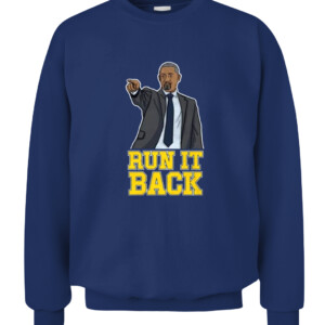 RUN IT BACK MI SHIRT Juwan Howard Michigan Wolverines CACS navy front.jpg