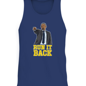 RUN IT BACK MI SHIRT Juwan Howard Michigan Wolverines CATT navy front.jpg