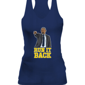 RUN IT BACK MI SHIRT Juwan Howard Michigan Wolverines CAWT navy front.jpg