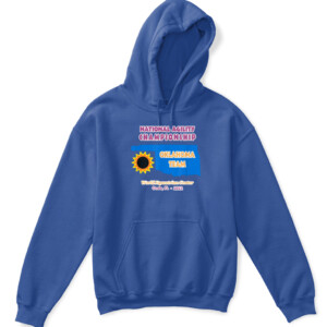 2022 National Agility Championship Oklahoma Team T Shirt APKH royal front.jpg