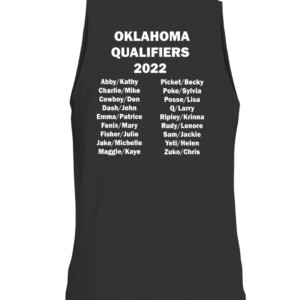 2022 National Agility Championship Oklahoma Team T Shirt CATT black back.jpg