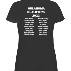 2022 National Agility Championship Oklahoma Team T Shirt CAWTS black back.jpg