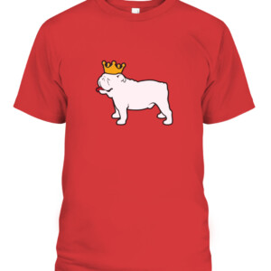 DAWG KING SHIRT Uga Georgia Bulldogs College Football Playoff 2021 National Champions CABT red front.jpg