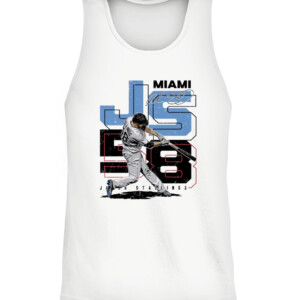 Jacob Stallings Miami Initals Number Shirt Miami Marlins CATT white front.jpg