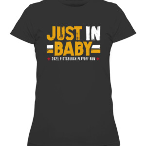 JUST IN, BABY SHIRT Pittsburgh Steelers 2021 '22 playoffs CAWTS black front.jpg