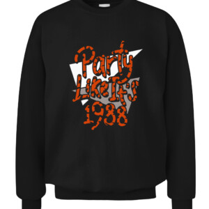 CINCINNATI PARTY LIKE IT'S 1988 SHIRT Cincinnati Bengals CACS black front.jpg