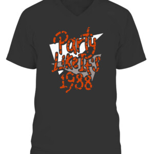 CINCINNATI PARTY LIKE IT'S 1988 SHIRT Cincinnati Bengals CAVN black front.jpg