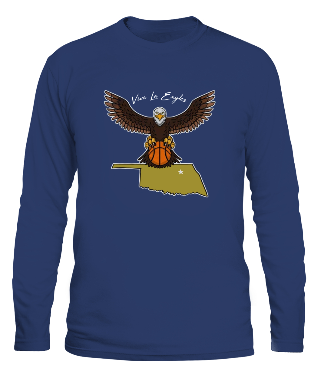 VIVA LA EAGLE SHIRT Oral Roberts Golden Eagles-CALS-navy-front.jpg VIVA LA EAGLE SHIRT Oral Roberts Golden Eagles CALS navy front.jpg