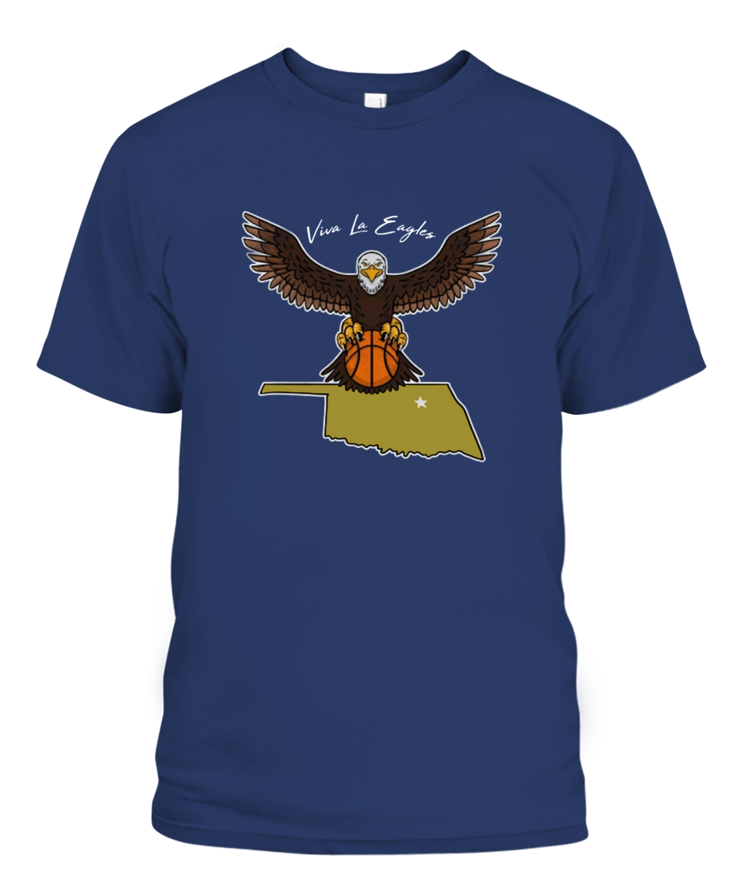 VIVA LA EAGLE SHIRT Oral Roberts Golden Eagles-CAPT-navy-front.jpg VIVA LA EAGLE SHIRT Oral Roberts Golden Eagles CAPT navy front.jpg
