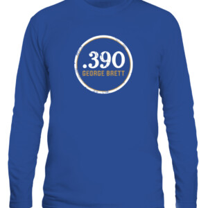 .390 SHIRT GEORGE BRETT Kansas City Royals CALS royal front.jpg