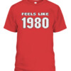Feels Like 1980 SHIRT Georgia Bulldogs College Football Playoff 2021 National Champions CABT red front.jpg