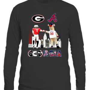 Georgia STATE OF CHAMPS Shirt Hairy Dawg Blooper Georgia Bulldogs Atalanta Braves CALS black front.jpg