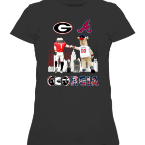 Georgia STATE OF CHAMPS Shirt Hairy Dawg Blooper Georgia Bulldogs Atalanta Braves CAWTS black front.jpg