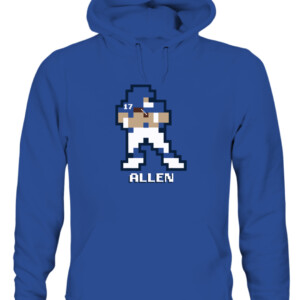 ALLEN 8 BIT SHIRT JOSH ALLEN Buffalo Bills CAUH royal front.jpg