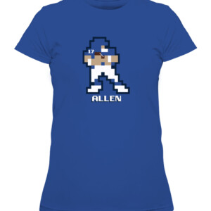 ALLEN 8 BIT SHIRT JOSH ALLEN Buffalo Bills