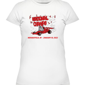 GA INDY CAR SHIRT Georgia Bulldogs College Football Playoff 2021 National Champions CAWTS white front.jpg