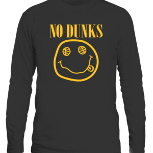 NO DUNKS ROCKS SHIRT NBA BASKETBALL Nirvana