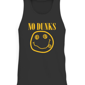 NO DUNKS ROCKS SHIRT NBA BASKETBALL Nirvana CATT black front.jpg