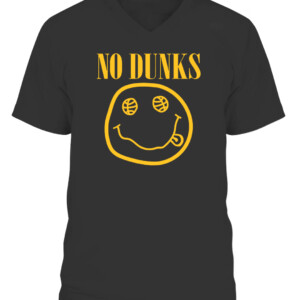 NO DUNKS ROCKS SHIRT NBA BASKETBALL Nirvana CAVN black front.jpg