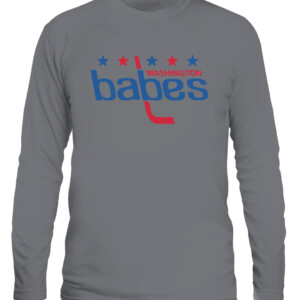 WASHINGTON HOCKEY BABES SHIRT Washington Capitals CALS graphite heather front.jpg