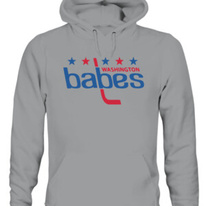 WASHINGTON HOCKEY BABES SHIRT Washington Capitals CAUH sport grey front.jpg