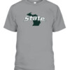 MICHIGAN STATE LOGO SHIRT Michigan State Spartans CABT sport grey front.jpg