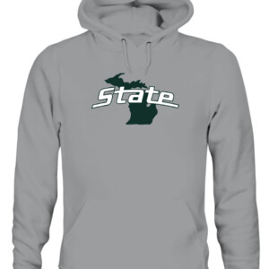 MICHIGAN STATE LOGO SHIRT Michigan State Spartans CAUH sport grey front.jpg