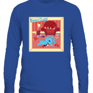 Booze Clues Shirt CALS royal front.jpg
