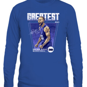 GREATEST SHIRT Steph Curry Golden State Greatest Golden State Warriors CALS royal front.jpg