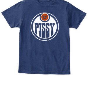 PISSY SHIRT Edmonton Oilers PISSY REPORTER EDMONTON APKT navy front.jpg