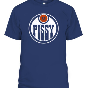 PISSY SHIRT Edmonton Oilers PISSY REPORTER EDMONTON CABT navy front.jpg