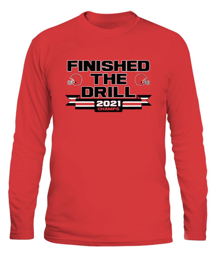 FINISHED THE DRILL SHIRT - Ellieshirt