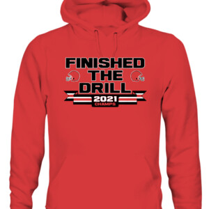 FINISHED THE DRILL SHIRT Georgia Bulldogs College Football Playoff 2021 National Champions CAUH red front.jpg