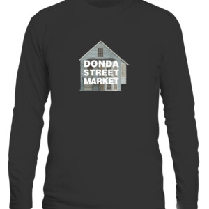 DONDA STREET MARKET SHIRT Kanye West Celebrates Kanye's Childhood Home in Chicago CALS black front.jpg