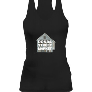 DONDA STREET MARKET SHIRT Kanye West Celebrates Kanye's Childhood Home in Chicago CAWT black front.jpg