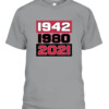 GLORY YEARS 1942 1980 2021 SHIRT Georgia Bulldogs College Football Playoff 2021 National Champions CABT sport grey front.jpg